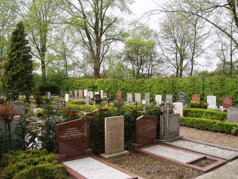 Foto van de Rooms Katholieke begraafplaats Enkhuizen